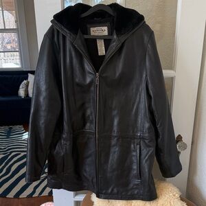 Sonoma Black Leather Jacket